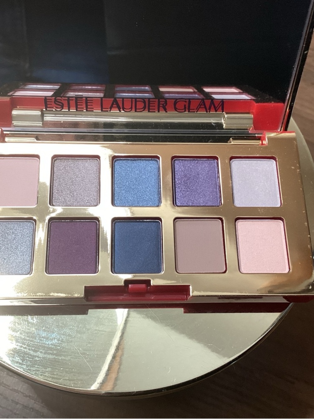 Estee Lauder Eyeshadow Palette — Pink, Purple, Blue Mix
